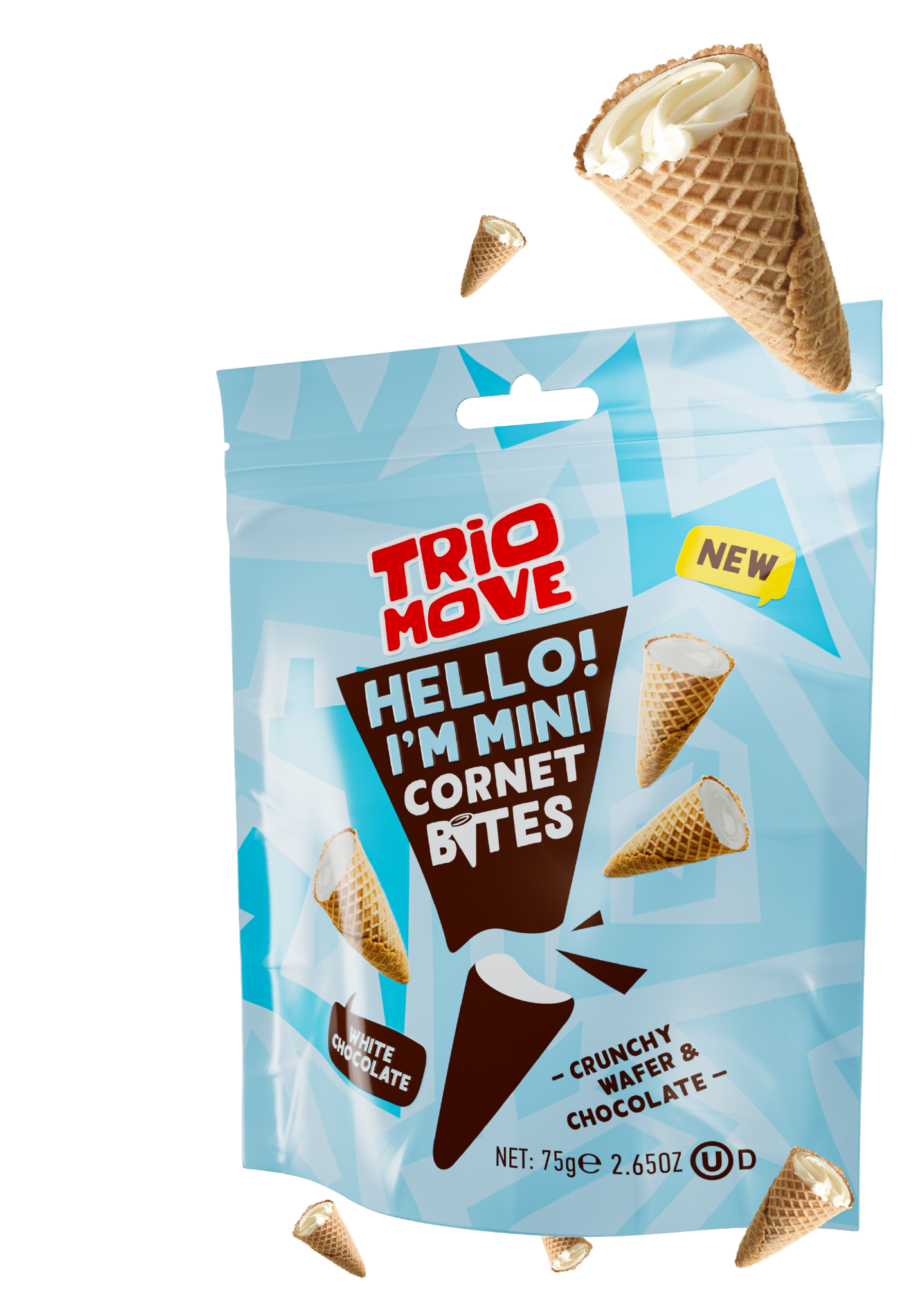 White Chocolate Cornet